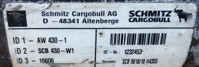 OŚ SCHMITZ AW430 SCB9010/10 CARGOBULL PÓŁRESOR PIASTA RURA RESOR ZACISK HAMULCOWY CZĘŚCI - Axle and parts for Trailer: picture 4 OŚ SCHMITZ AW430 SCB9010/10 CARGOBULL PÓŁRESOR PIASTA RURA RESOR ZACISK HAMULCOWY CZĘŚCI - Axle and parts for Trailer: picture 4