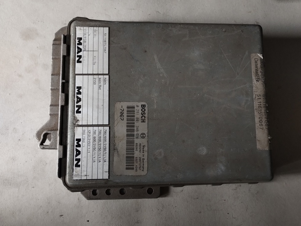 STEROWNIK SILNIKA MAN EDC 0281001346 7067 51116157067 - ECU: picture 1 STEROWNIK SILNIKA MAN EDC 0281001346 7067 51116157067 - ECU: picture 1