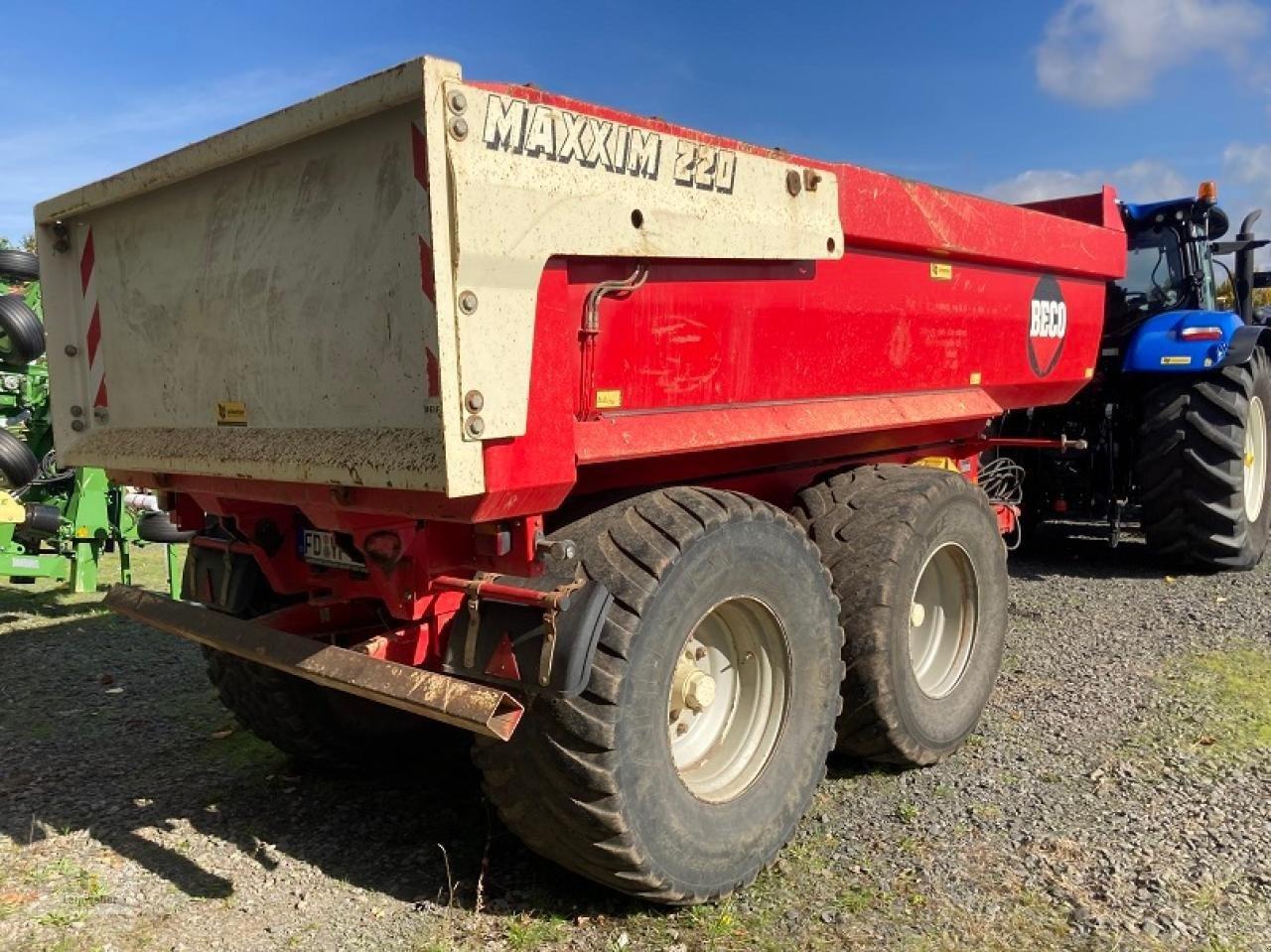 Beco maxxim 220 - Farm tipping trailer/ Dumper: picture 3 Beco maxxim 220 - Farm tipping trailer/ Dumper: picture 3