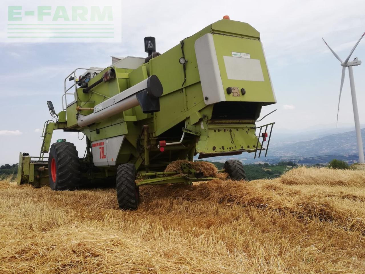CLAAS CLAAS 78 SLH AL - Combine harvester: picture 2 CLAAS CLAAS 78 SLH AL - Combine harvester: picture 2