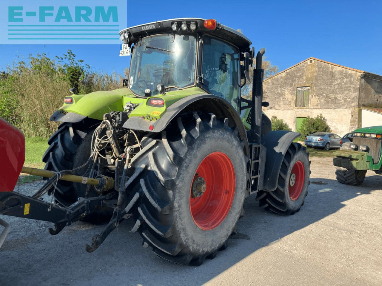 CLAAS axion 830 cmatic CMATIC - Farm tractor: picture 4 CLAAS axion 830 cmatic CMATIC - Farm tractor: picture 4