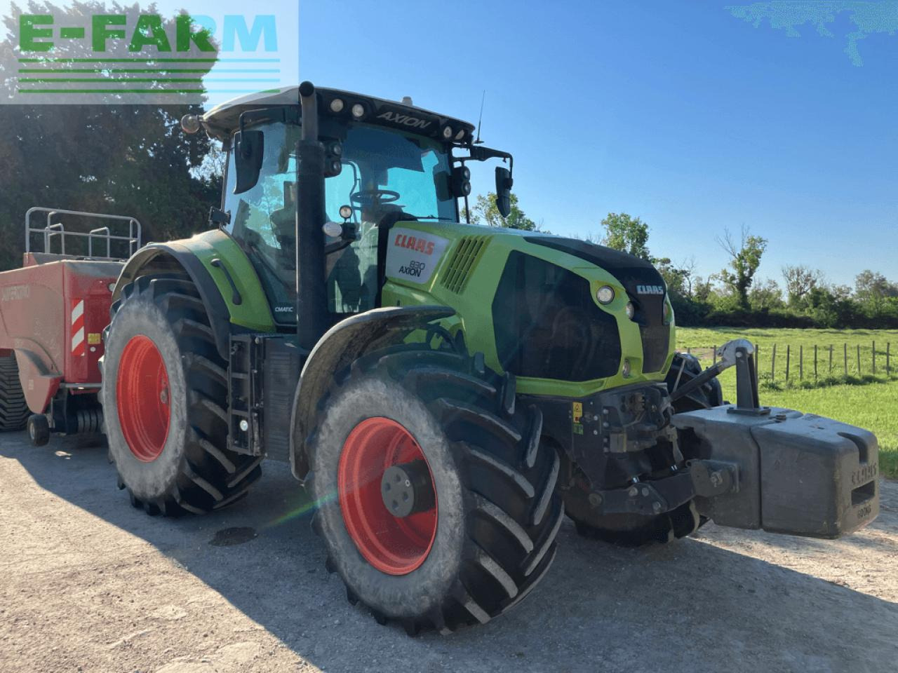 CLAAS axion 830 cmatic CMATIC - Farm tractor: picture 3 CLAAS axion 830 cmatic CMATIC - Farm tractor: picture 3