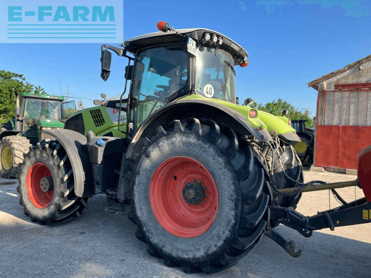 CLAAS axion 830 cmatic CMATIC - Farm tractor: picture 2 CLAAS axion 830 cmatic CMATIC - Farm tractor: picture 2