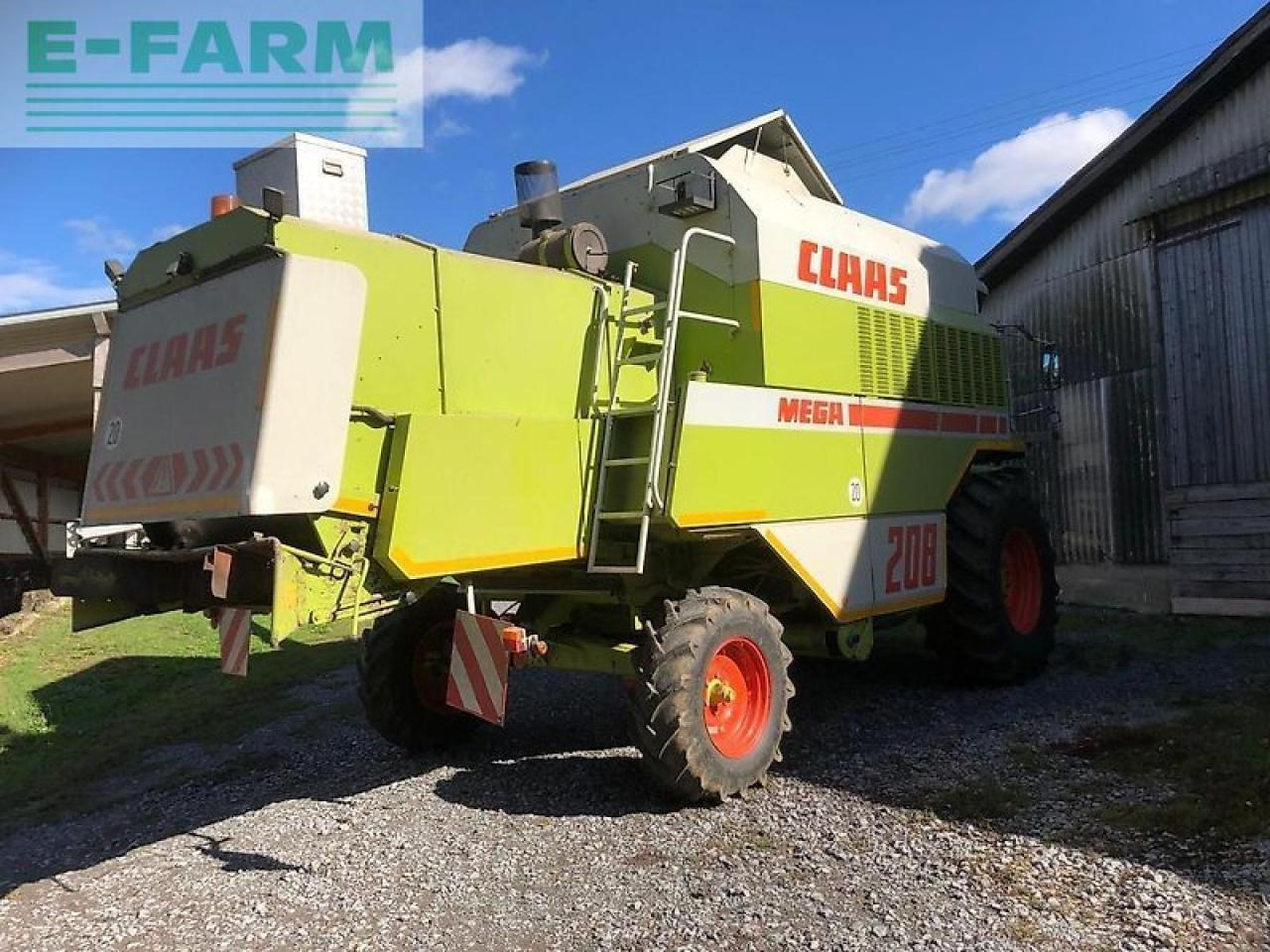 CLAAS mega 208 - Combine harvester: picture 2 CLAAS mega 208 - Combine harvester: picture 2