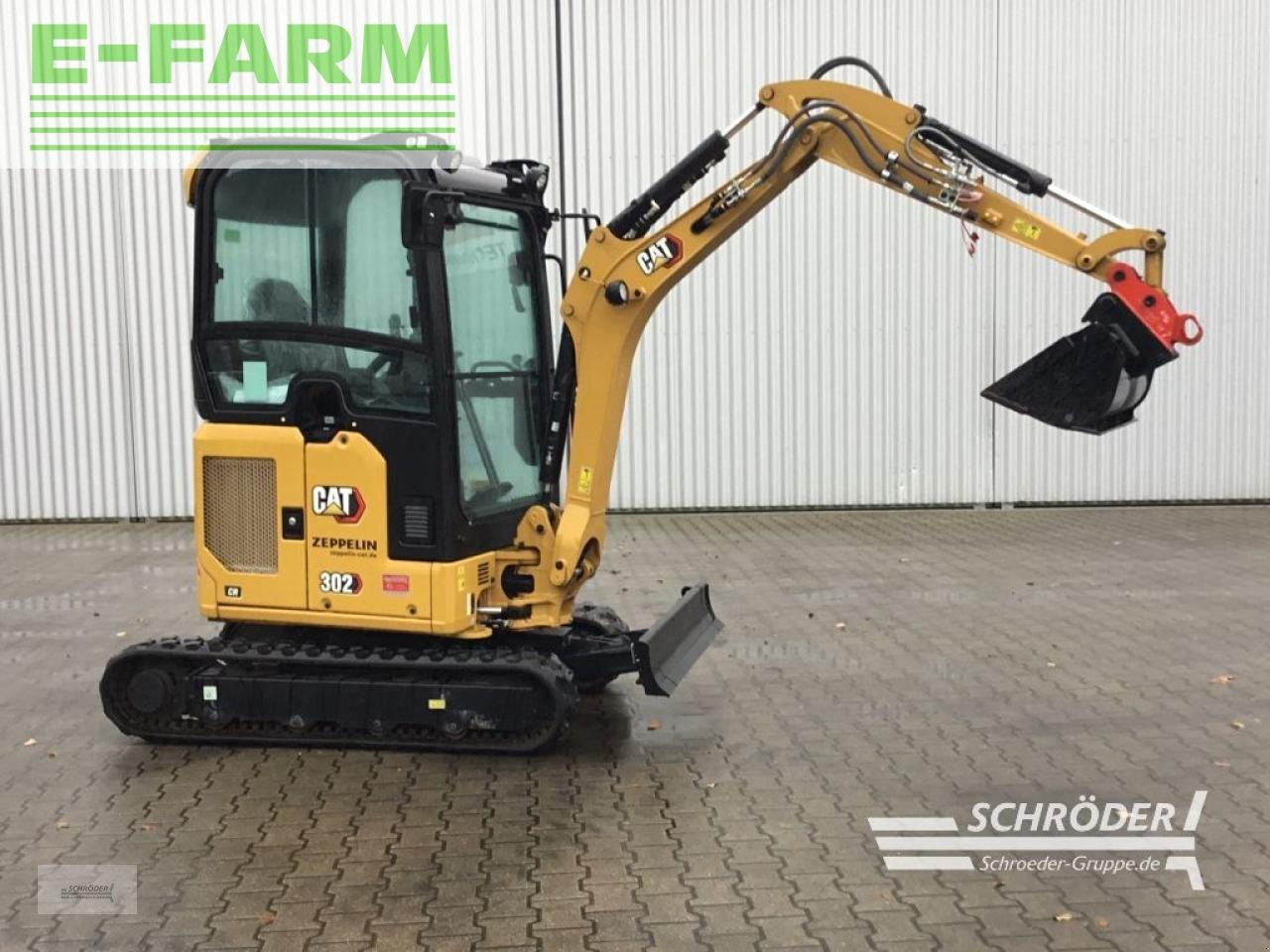 Caterpillar 302 cr - Mini excavator: picture 1 Caterpillar 302 cr - Mini excavator: picture 1