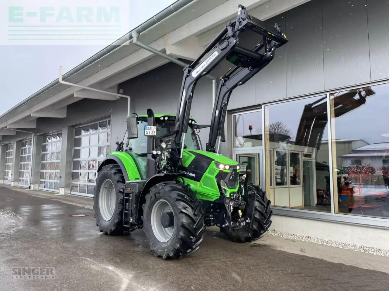 Deutz-Fahr 6170.4 ttv mit quicke frontlader - Farm tractor: picture 1 Deutz-Fahr 6170.4 ttv mit quicke frontlader - Farm tractor: picture 1