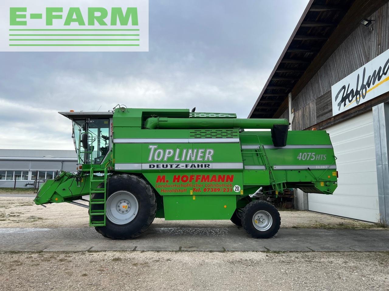 Deutz-Fahr Topliner 4075 - Combine harvester: picture 2 Deutz-Fahr Topliner 4075 - Combine harvester: picture 2