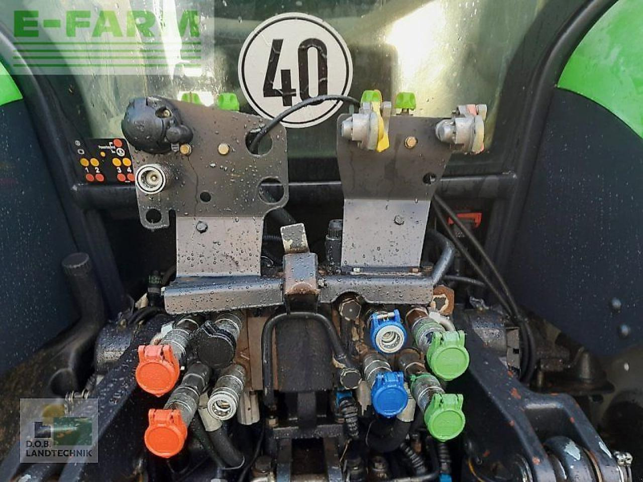 Farm tractor Deutz-Fahr agrotron m 600: picture 14 Farm tractor Deutz-Fahr agrotron m 600: picture 14