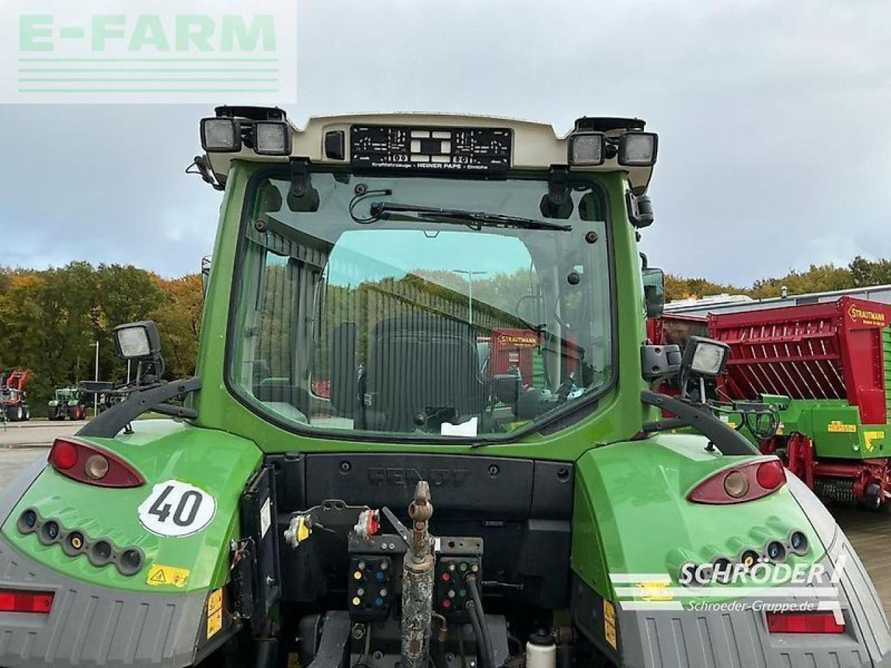 Farm tractor Fendt 310 vario s4 power Power: picture 14