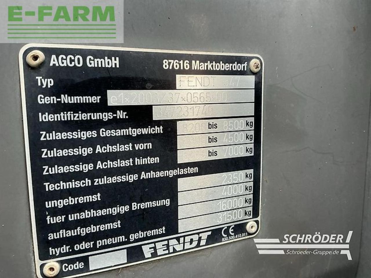 Farm tractor Fendt 310 vario s4 power Power: picture 12