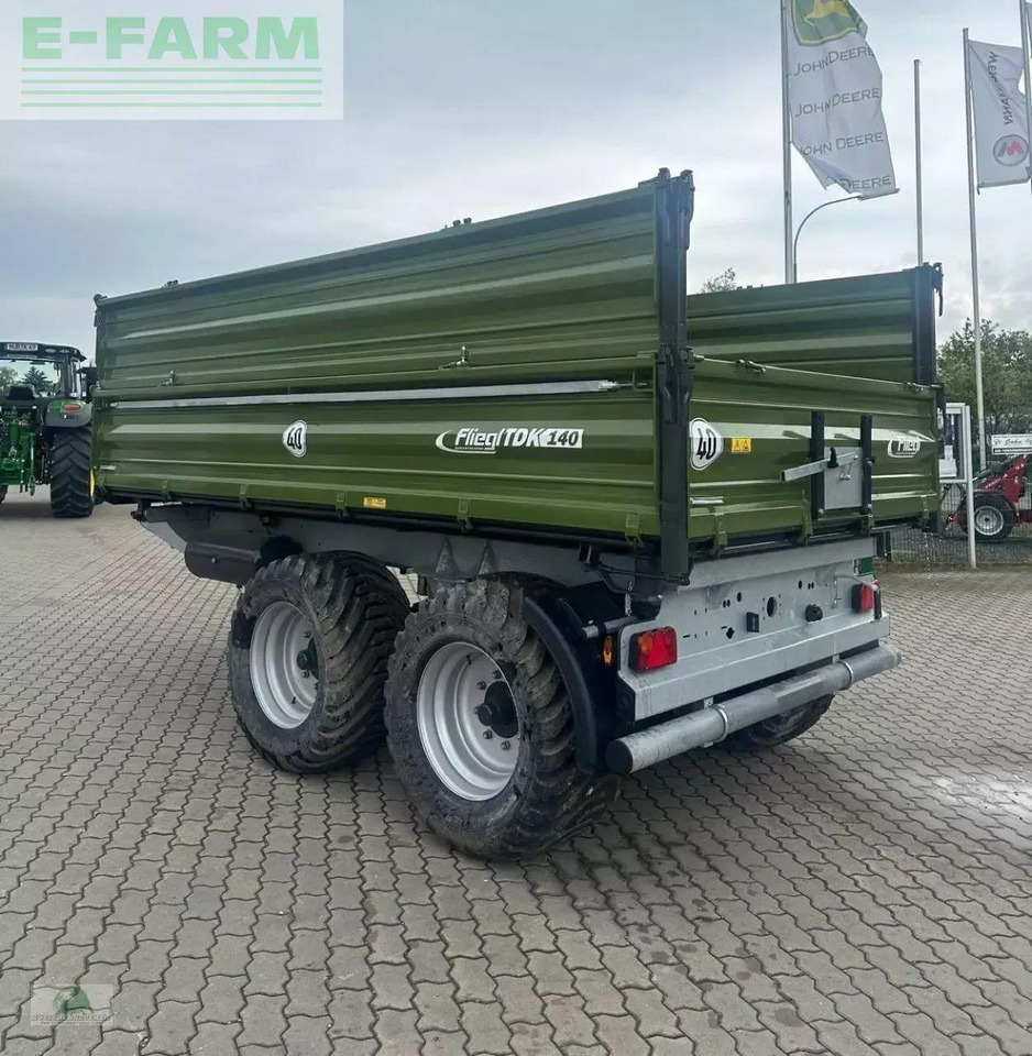 Fliegl tdk 140 fox - Farm tipping trailer/ Dumper: picture 2 Fliegl tdk 140 fox - Farm tipping trailer/ Dumper: picture 2