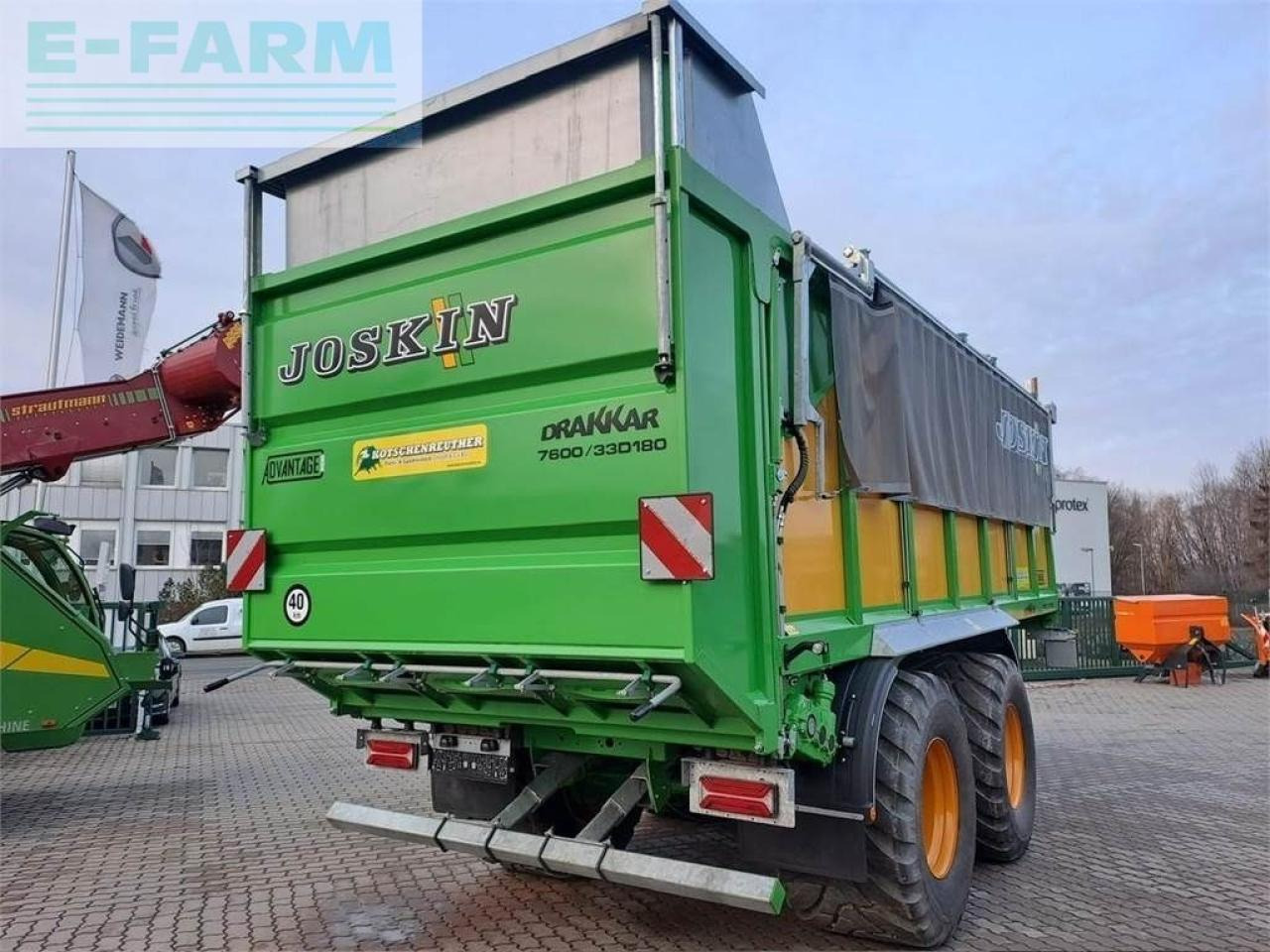 Joskin drakkar 7600/33d180 - Farm trailer: picture 4 Joskin drakkar 7600/33d180 - Farm trailer: picture 4