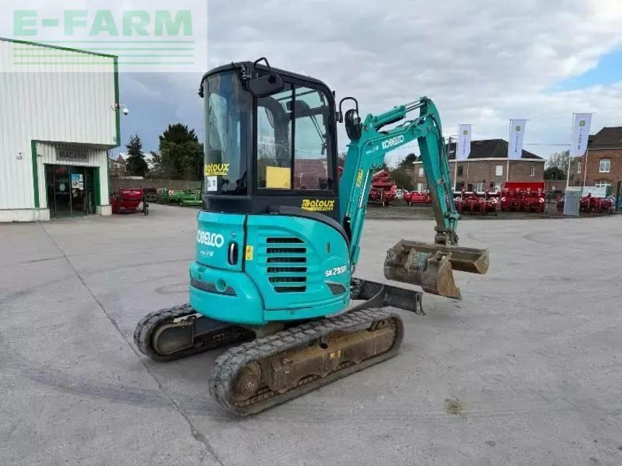 Kobelco sk 25 sr-6e - Mini excavator: picture 4 Kobelco sk 25 sr-6e - Mini excavator: picture 4