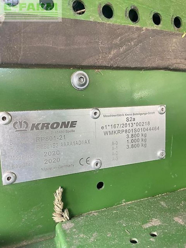 Square baler Krone comprima f 155 xc plus: picture 7 Square baler Krone comprima f 155 xc plus: picture 7