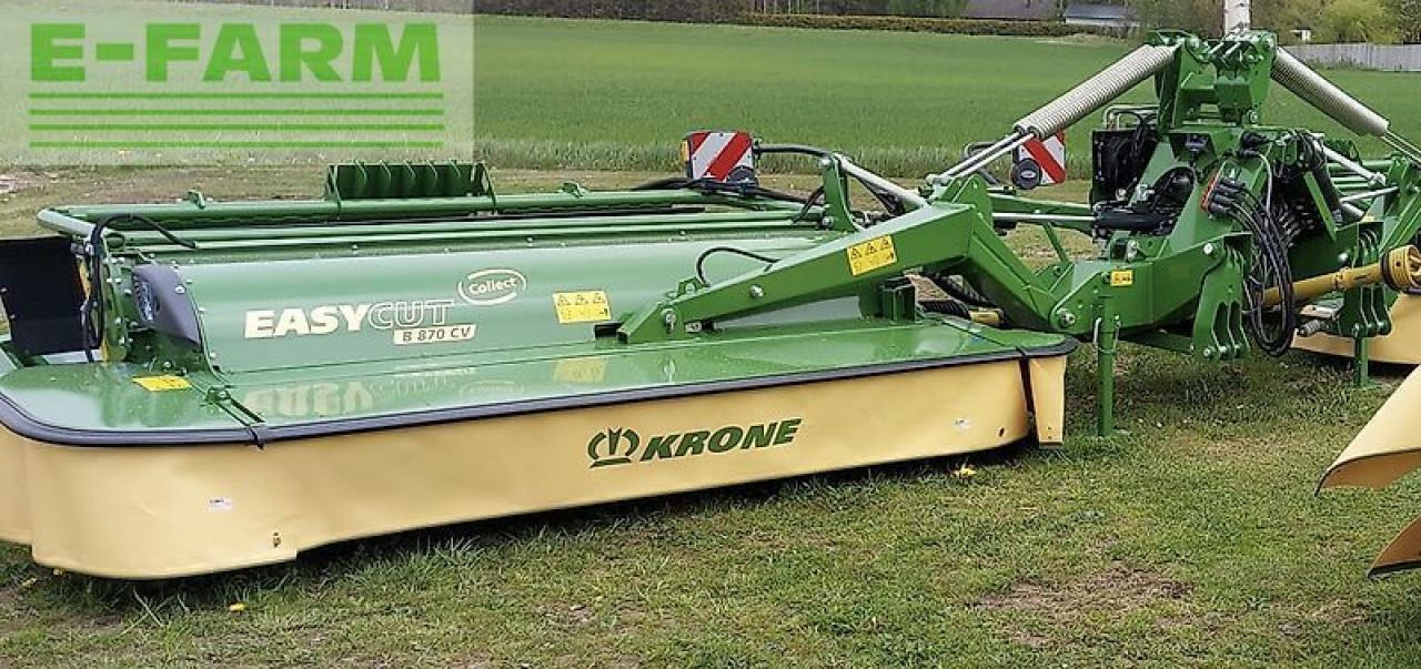Krone easycut 870 cv collect - Mower: picture 2 Krone easycut 870 cv collect - Mower: picture 2