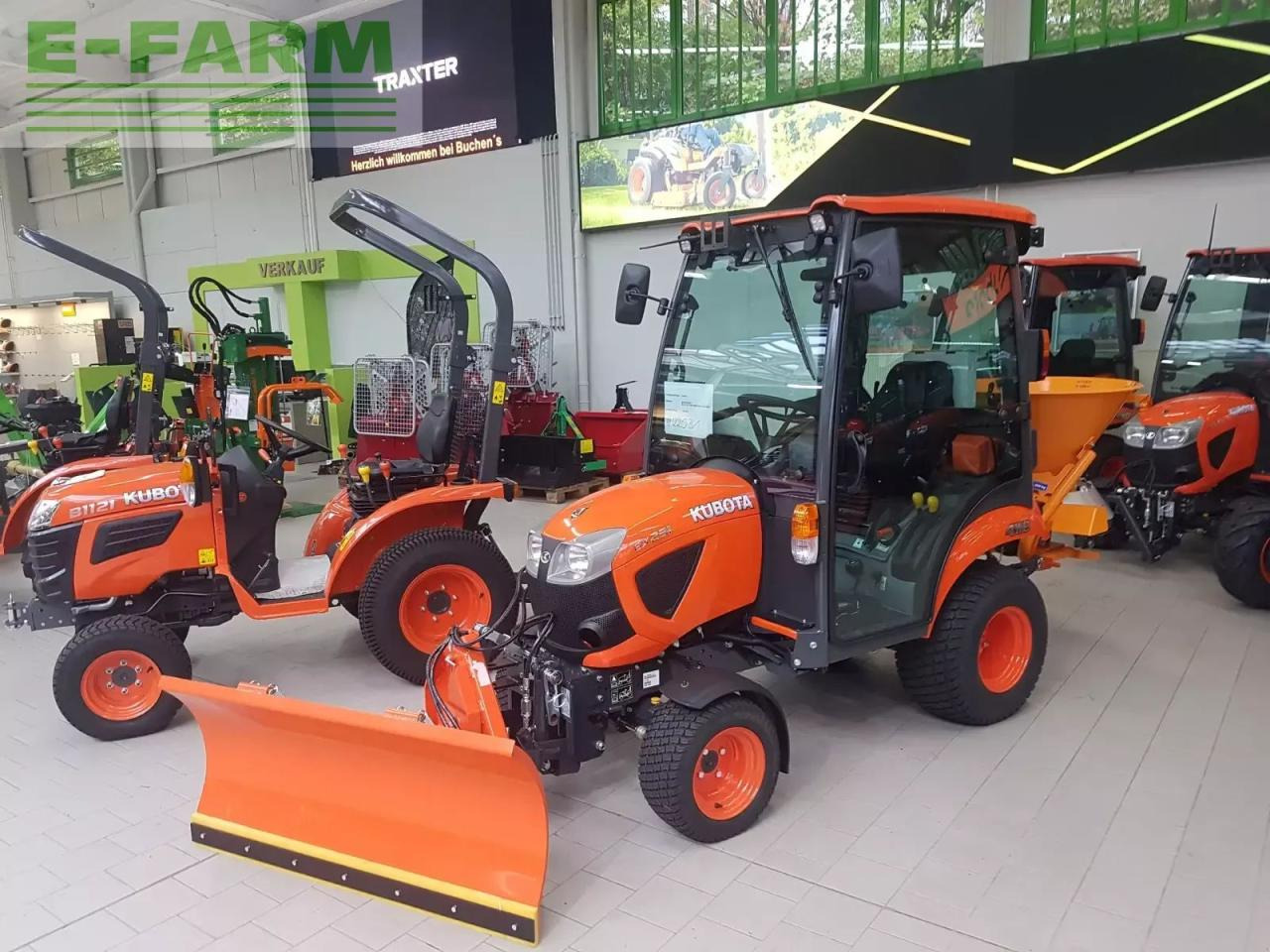 Kubota bx231 winterdienstpaket - Farm tractor: picture 1 Kubota bx231 winterdienstpaket - Farm tractor: picture 1