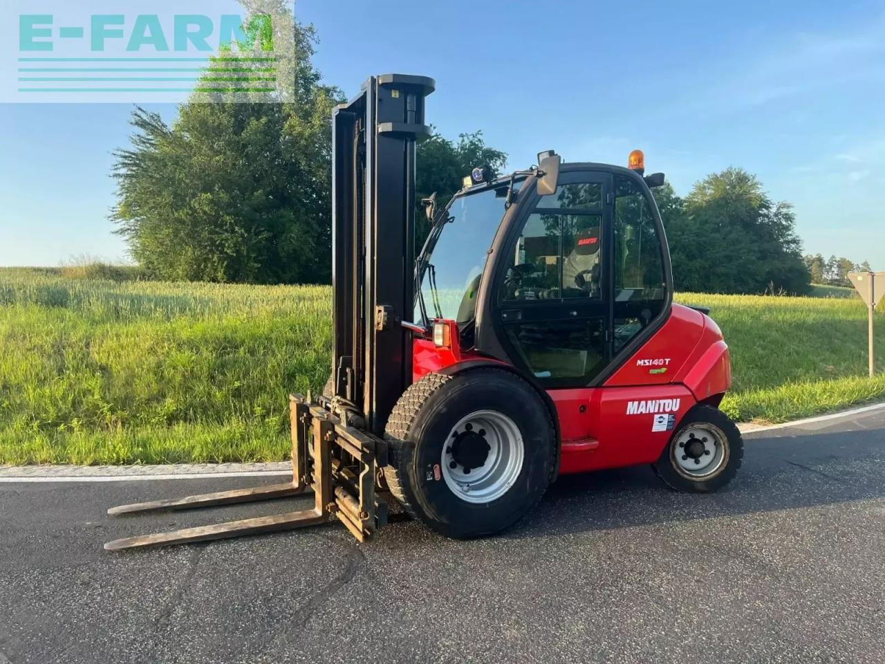 Manitou msi 40 t geländestapler - Forklift: picture 1 Manitou msi 40 t geländestapler - Forklift: picture 1