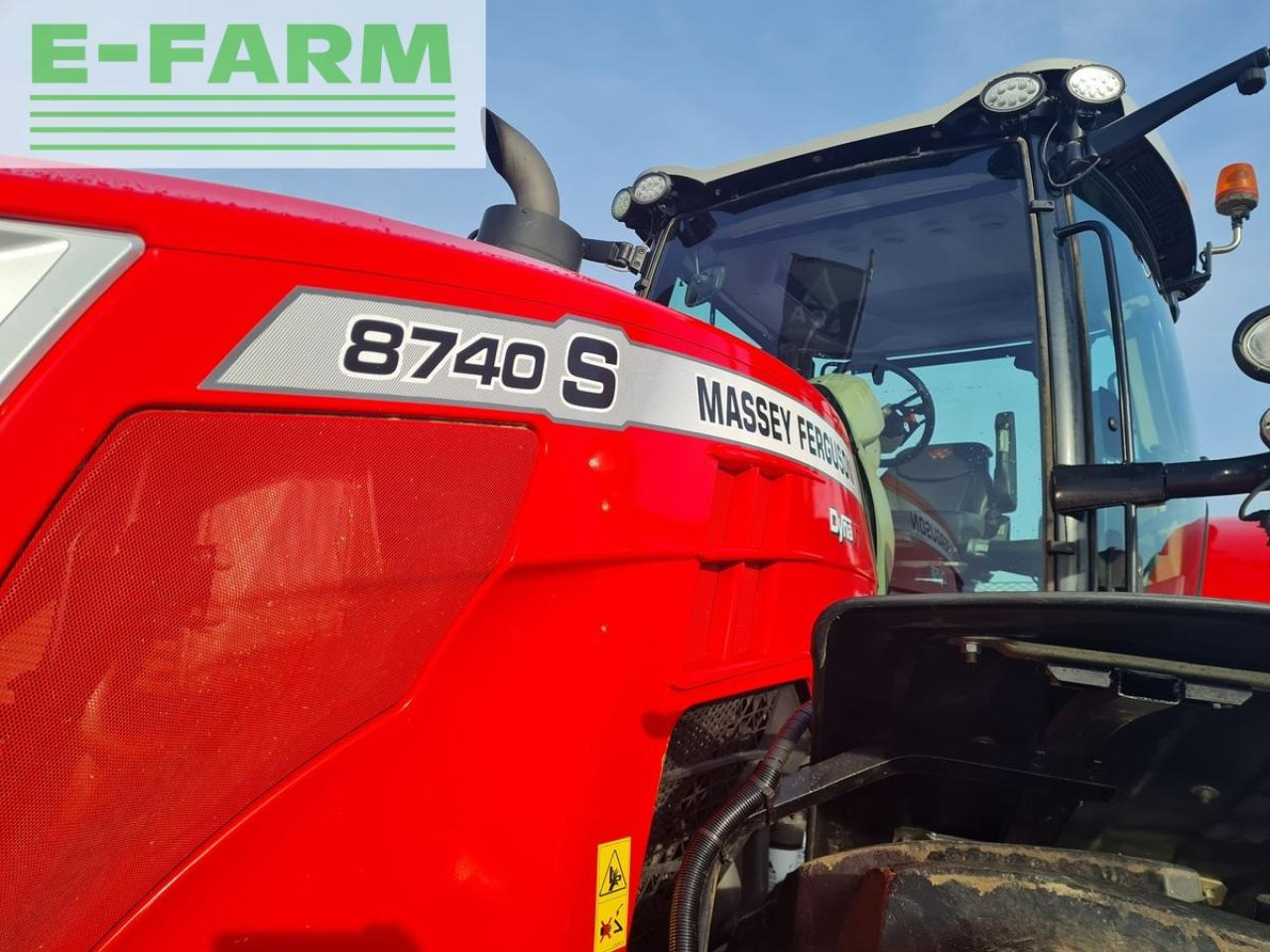 Massey Ferguson mf 8740 s efficient - Farm tractor: picture 3 Massey Ferguson mf 8740 s efficient - Farm tractor: picture 3