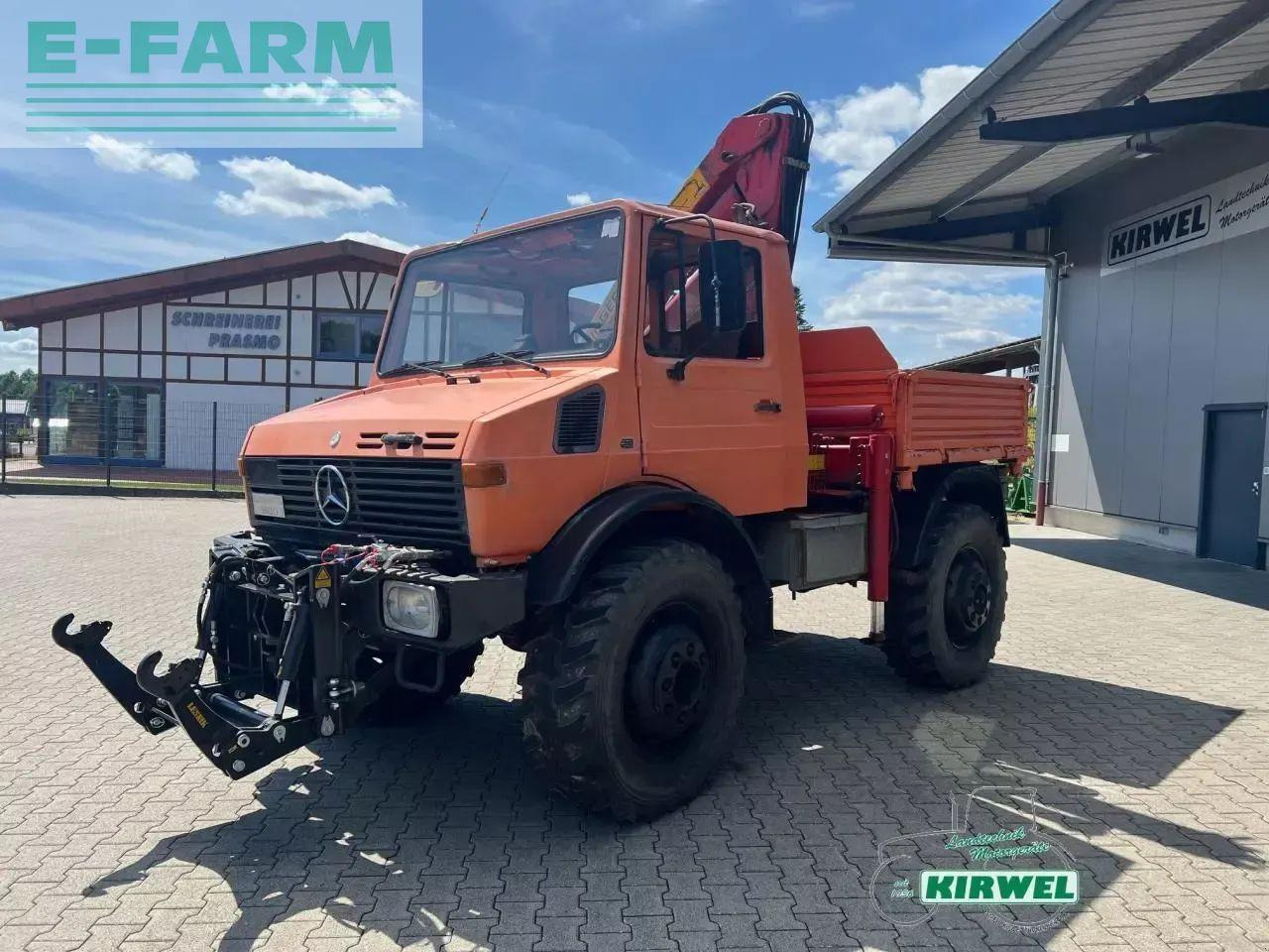 Mercedes-Benz unimog 1500 - Farm tractor: picture 2 Mercedes-Benz unimog 1500 - Farm tractor: picture 2