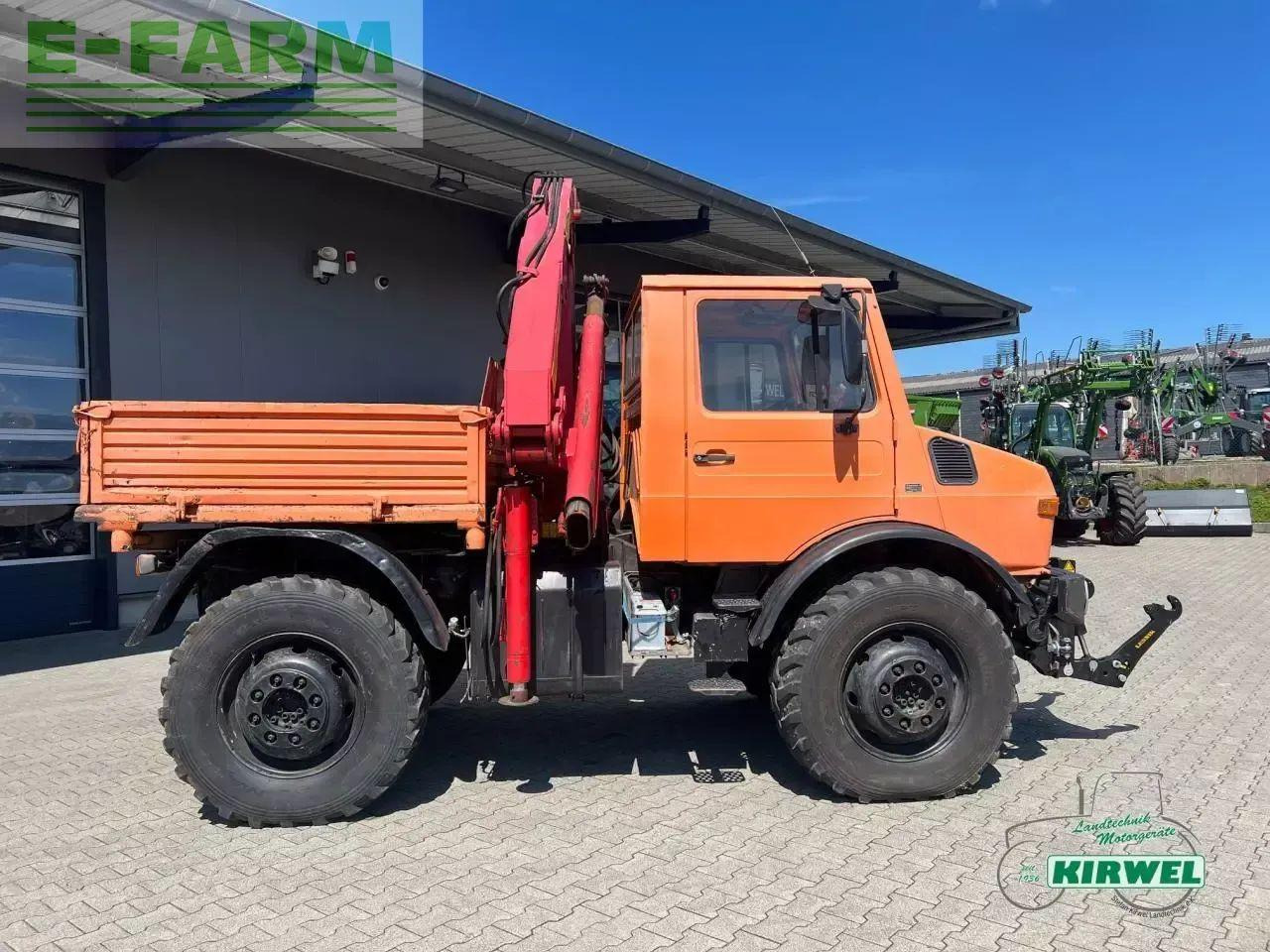 Mercedes-Benz unimog 1500 - Farm tractor: picture 3 Mercedes-Benz unimog 1500 - Farm tractor: picture 3