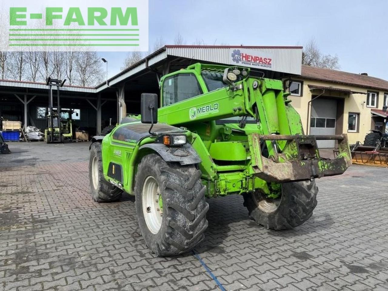 Merlo tf 38.7 cs-120 turbofarmer - Telescopic handler: picture 3 Merlo tf 38.7 cs-120 turbofarmer - Telescopic handler: picture 3