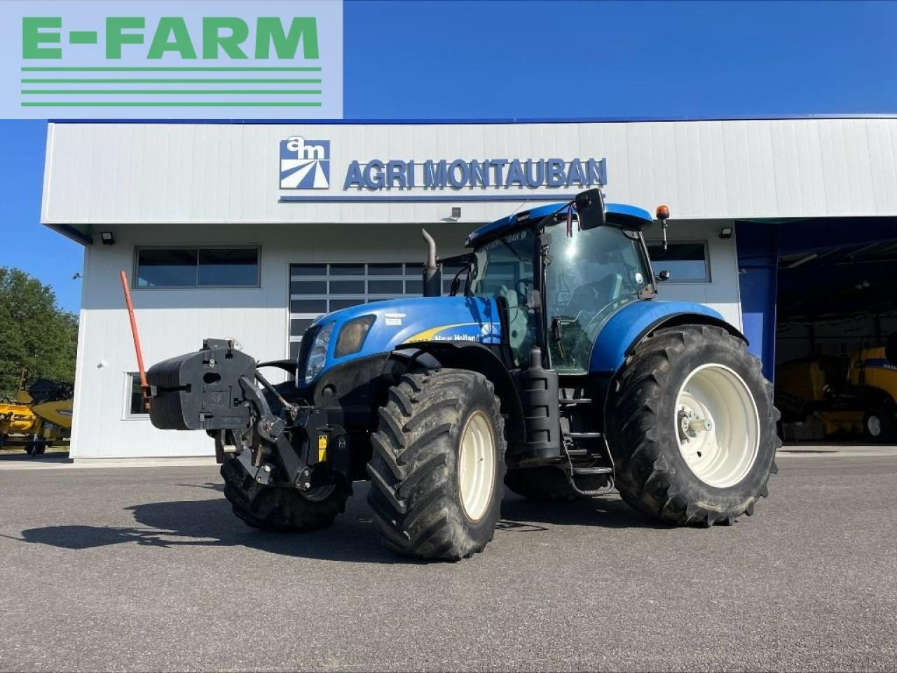 New Holland t 7050 - Farm tractor: picture 1 New Holland t 7050 - Farm tractor: picture 1