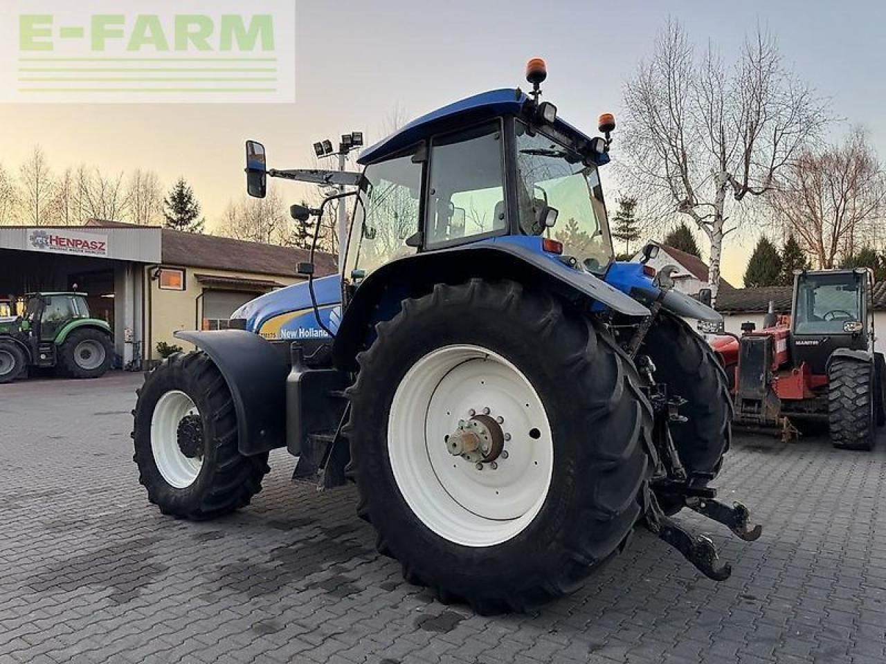 Farm tractor New Holland tm175 powercommand: picture 8 Farm tractor New Holland tm175 powercommand: picture 8