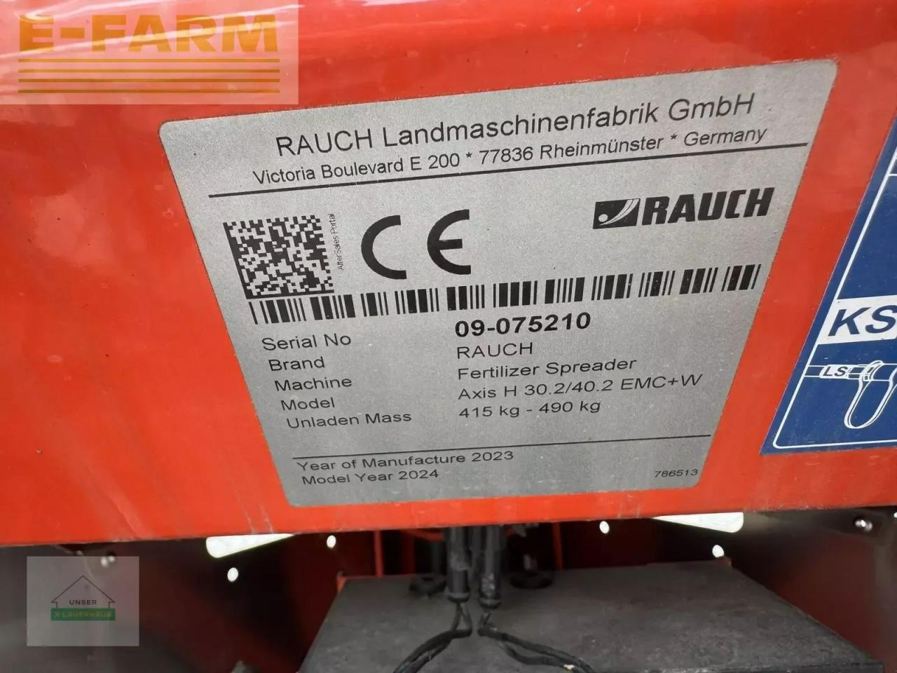 Rauch axis h 30.2 emc+w isobus - Fertilizer spreader: picture 5 Rauch axis h 30.2 emc+w isobus - Fertilizer spreader: picture 5