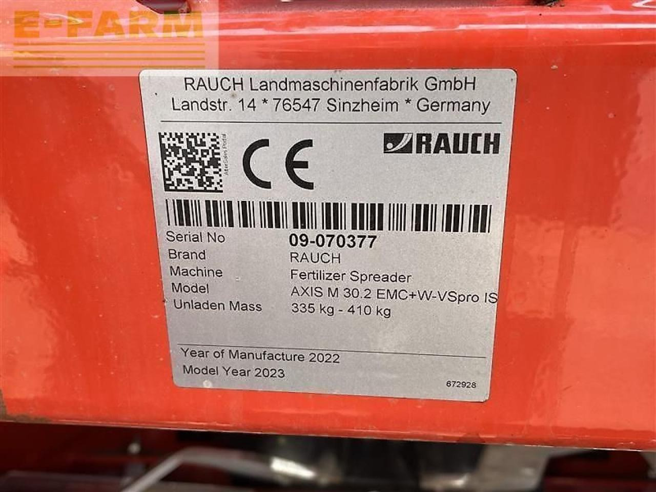 Rauch axis m 30.2 emc+w-vspro iso - Fertilizer spreader: picture 4 Rauch axis m 30.2 emc+w-vspro iso - Fertilizer spreader: picture 4
