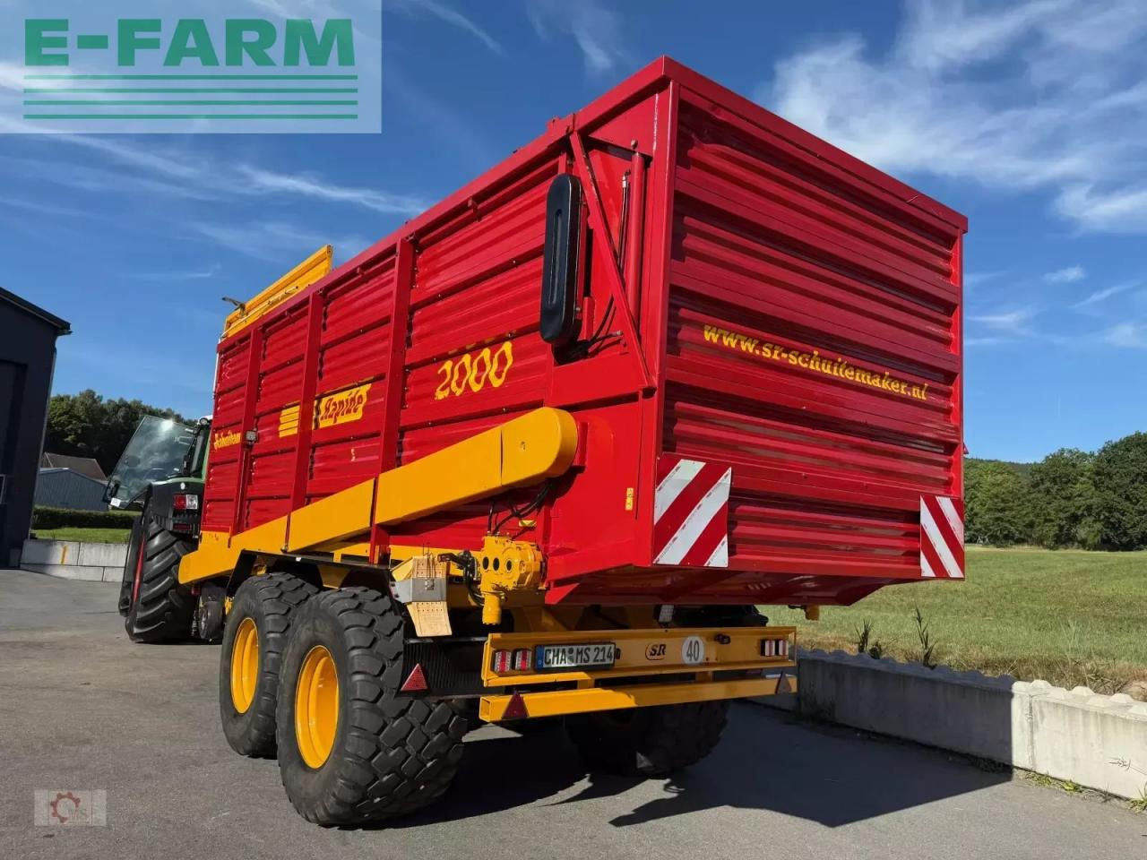 Schuitemaker SR Holland rapide 2000 sw - Self-loading wagon: picture 2 Schuitemaker SR Holland rapide 2000 sw - Self-loading wagon: picture 2