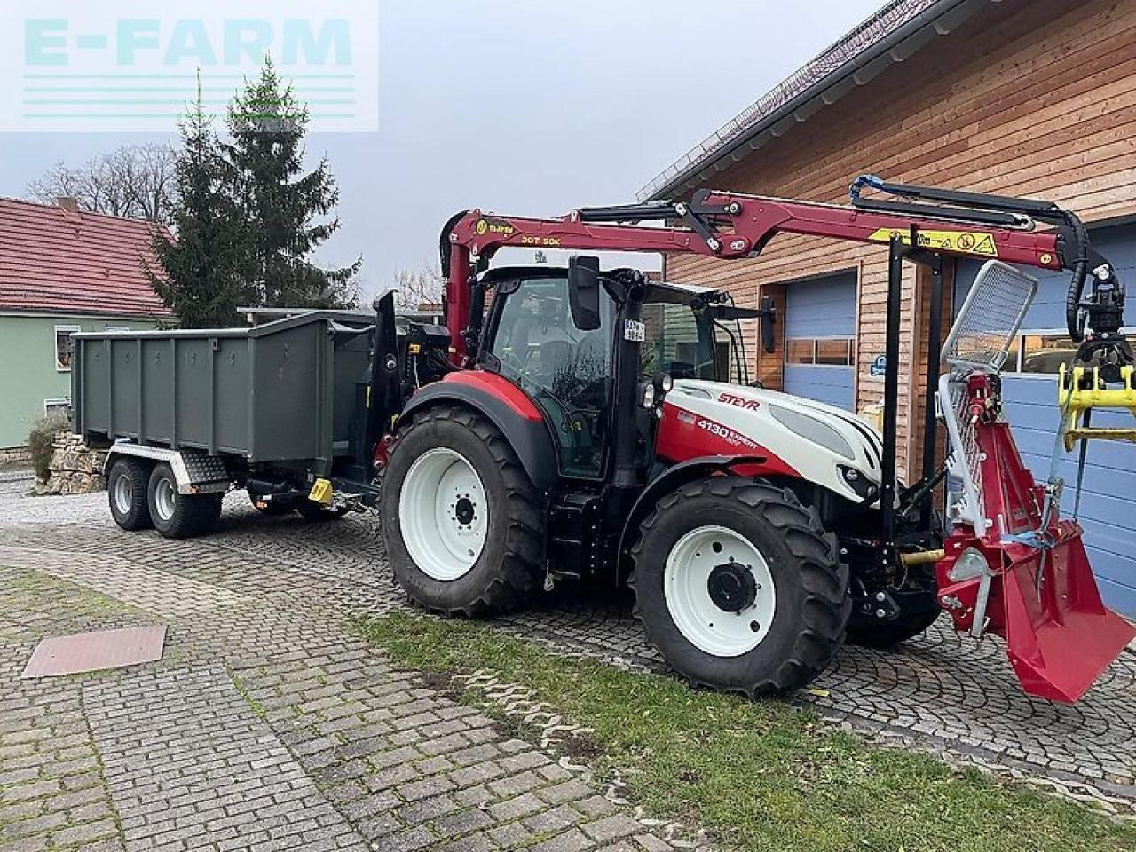 Steyr expert 4130 cvt CVT - Farm tractor: picture 1 Steyr expert 4130 cvt CVT - Farm tractor: picture 1