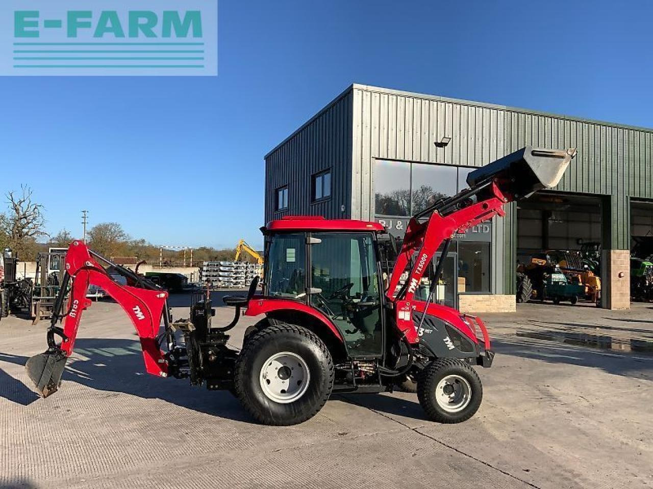 Tym t433 backhoe & loader tractor (st25115) - Farm tractor: picture 1 Tym t433 backhoe & loader tractor (st25115) - Farm tractor: picture 1