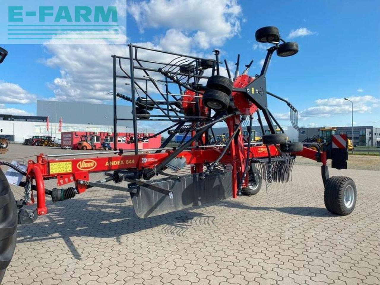 Tedder/ Rake Vicon vicon mittelschwader andex 844: picture 7