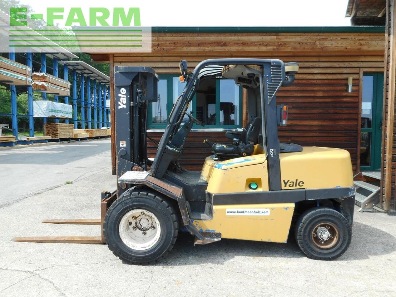 Yale gdp45mj ( triplex 4,3m + ss + zwillingsreifen ) - Forklift: picture 1 Yale gdp45mj ( triplex 4,3m + ss + zwillingsreifen ) - Forklift: picture 1