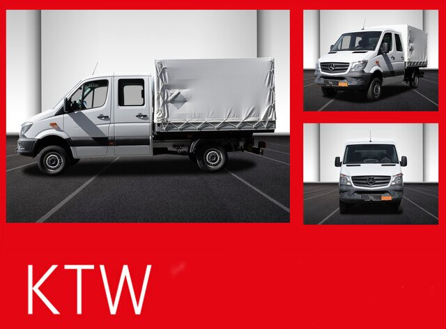 MERCEDES-BENZ Sprinter 316CDI DOKA,Allrad,Klima,Standhzg.... - Open body delivery van, Combi van: picture 1 MERCEDES-BENZ Sprinter 316CDI DOKA,Allrad,Klima,Standhzg.... - Open body delivery van, Combi van: picture 1