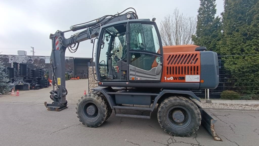 Wheel excavator Atlas 160 W, Schnellwechsler OQ 70/55, Straßenzulassung: picture 11 Wheel excavator Atlas 160 W, Schnellwechsler OQ 70/55, Straßenzulassung: picture 11