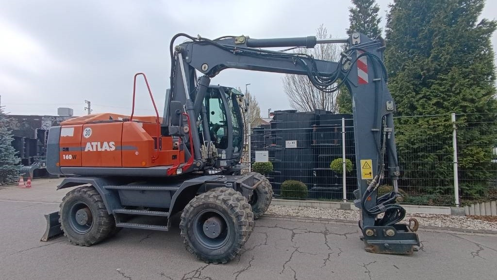 Wheel excavator Atlas 160 W, Schnellwechsler OQ 70/55, Straßenzulassung: picture 25 Wheel excavator Atlas 160 W, Schnellwechsler OQ 70/55, Straßenzulassung: picture 25