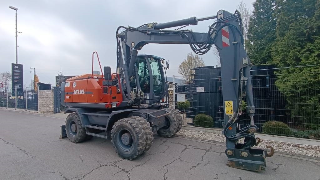 Wheel excavator Atlas 160 W, Schnellwechsler OQ 70/55, Straßenzulassung: picture 6 Wheel excavator Atlas 160 W, Schnellwechsler OQ 70/55, Straßenzulassung: picture 6