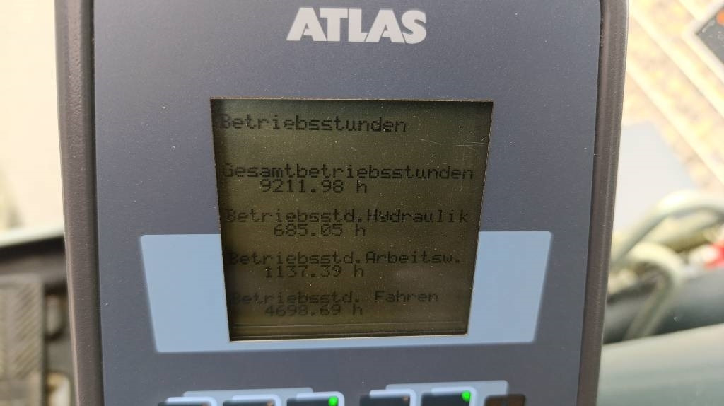 Wheel excavator Atlas 160 W, Schnellwechsler OQ 70/55, Straßenzulassung: picture 18 Wheel excavator Atlas 160 W, Schnellwechsler OQ 70/55, Straßenzulassung: picture 18