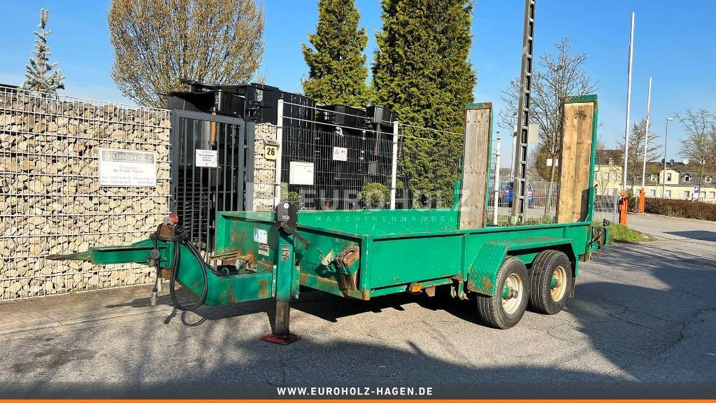 Blomenröhr 2-Achsen Anhänger, Tandem Tieflader für Bagger - Low loader trailer: picture 1 Blomenröhr 2-Achsen Anhänger, Tandem Tieflader für Bagger - Low loader trailer: picture 1