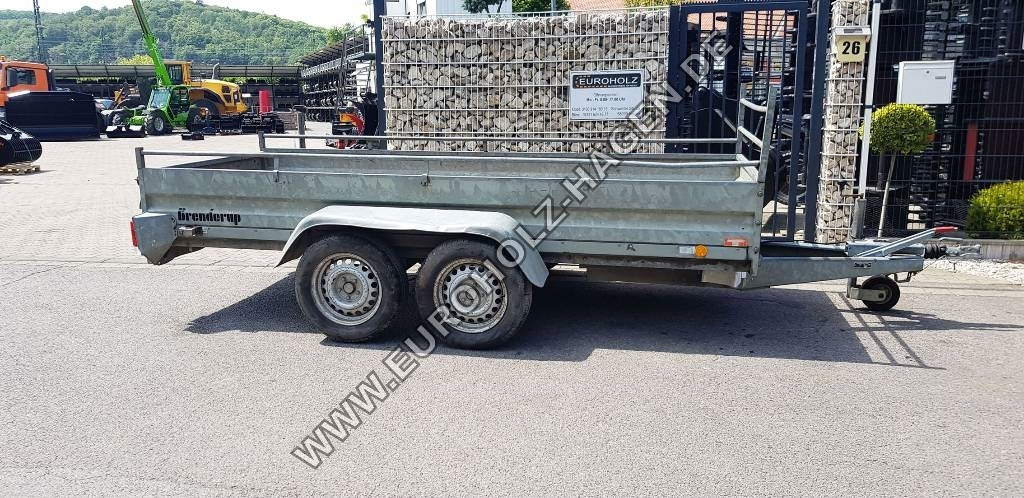 Brenderup Tandem Anhänger mit 2-Achsen - Dropside/ Flatbed trailer: picture 1 Brenderup Tandem Anhänger mit 2-Achsen - Dropside/ Flatbed trailer: picture 1
