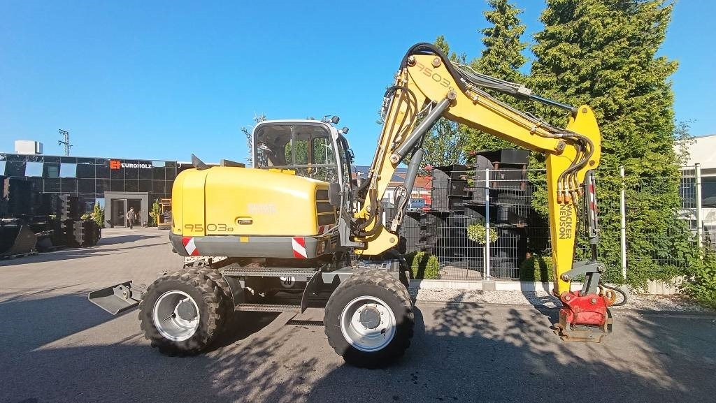 Wheel excavator Wacker Neuson 9503 Bagger Powertilt, SW Martin, Verstellausleger: picture 6