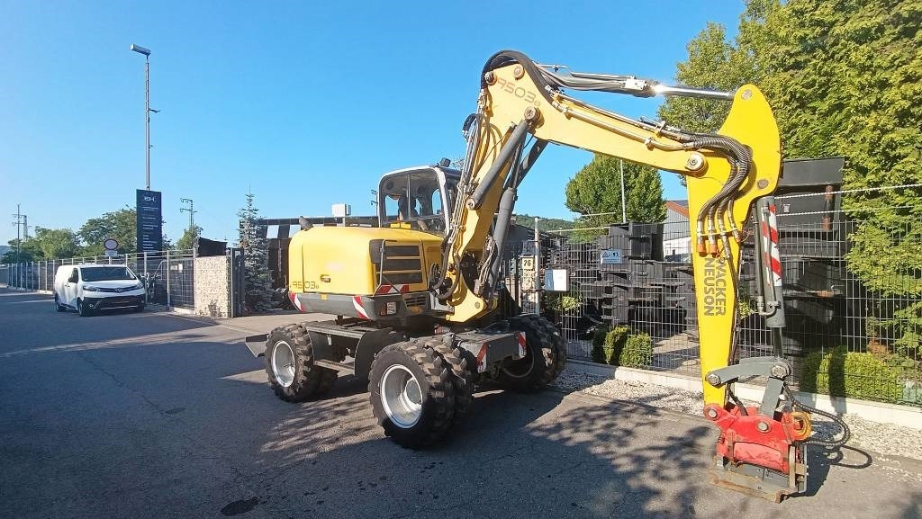 Wheel excavator Wacker Neuson 9503 Bagger Powertilt, SW Martin, Verstellausleger: picture 8