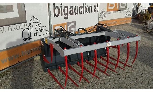 Big Krokodilzange 210 cm passend zu JCB 520-50 Aufnahme - Grapple: picture 1 Big Krokodilzange 210 cm passend zu JCB 520-50 Aufnahme - Grapple: picture 1