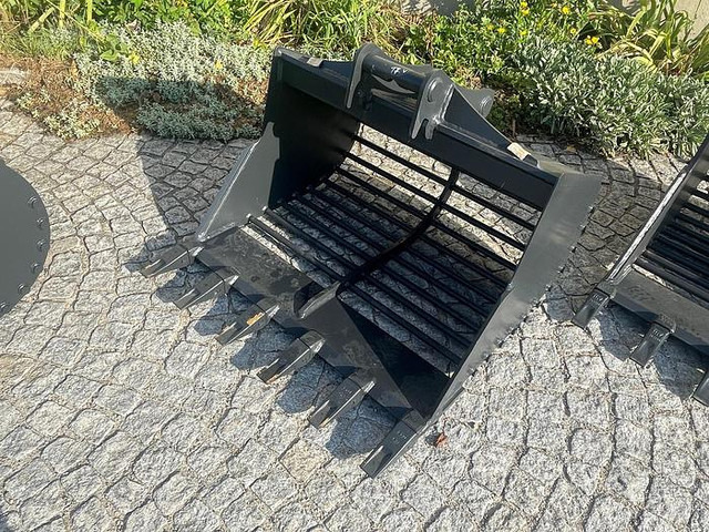 Big Sortierlöffel / Sortierschaufel 100 cm mit Lehnhoff MS03 Symlock Aufnahme - Bucket: picture 1 Big Sortierlöffel / Sortierschaufel 100 cm mit Lehnhoff MS03 Symlock Aufnahme - Bucket: picture 1