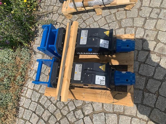Hammer SB70 Hydraulikhammer mit Lehnhoff MS01 Aufnahme - Hydraulic hammer: picture 2 Hammer SB70 Hydraulikhammer mit Lehnhoff MS01 Aufnahme - Hydraulic hammer: picture 2