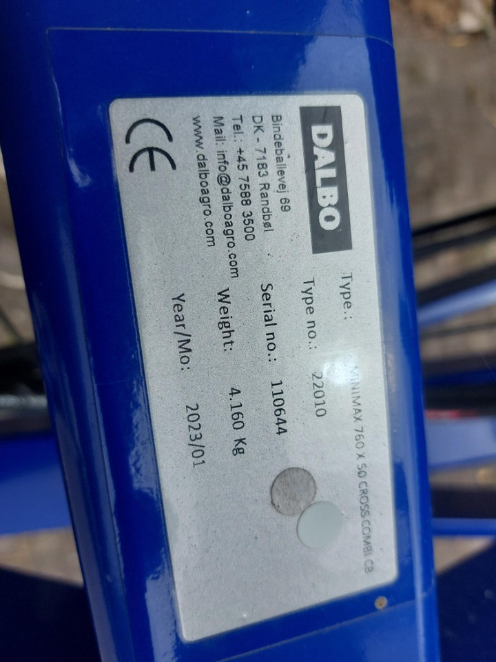 Dalbo Minimax 760 X50 Cross Combi - Farm roller: picture 2 Dalbo Minimax 760 X50 Cross Combi - Farm roller: picture 2