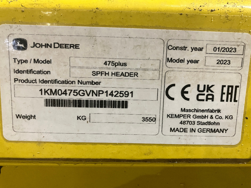Kemper 475 plus - Maize harvester: picture 2 Kemper 475 plus - Maize harvester: picture 2