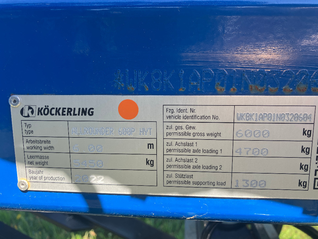 Köckerling Allrounder 600P - Cultivator: picture 3 Köckerling Allrounder 600P - Cultivator: picture 3