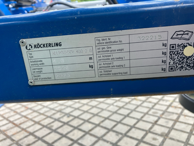 Köckerling Allrounder classic 400 2.0 - Harrow: picture 2 Köckerling Allrounder classic 400 2.0 - Harrow: picture 2